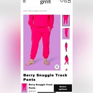 Super soft pink sweatpants